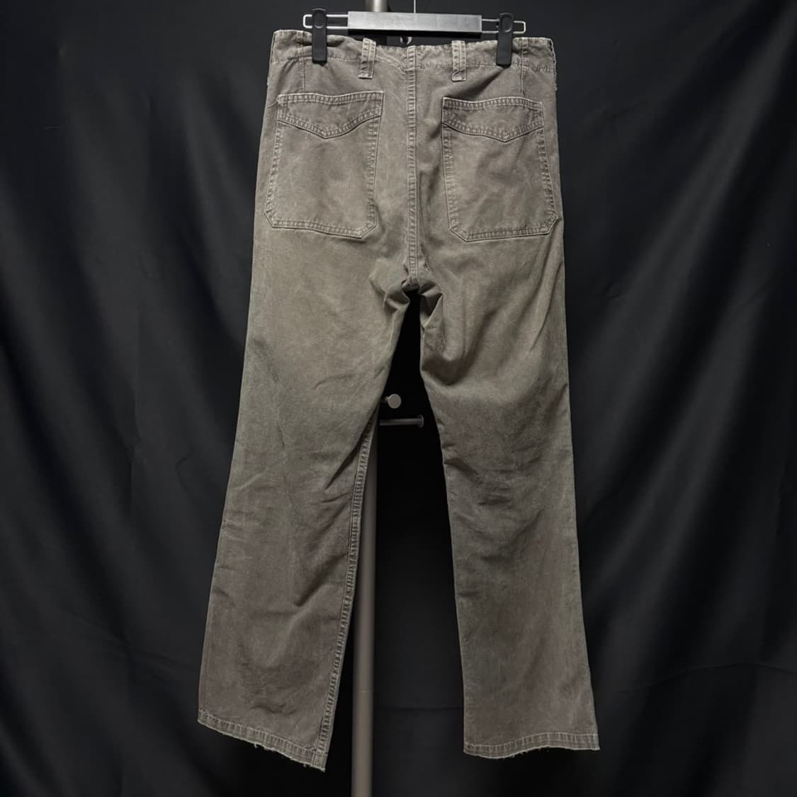 1) 비즈빔 visvim 기포드 팬츠 DMGD 블랙 상품이미지5