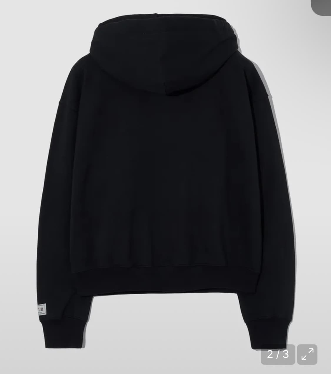 카프리 시트론 드로잉 그래픽 후드 티셔츠 클래식 블랙 M 상품이미지2