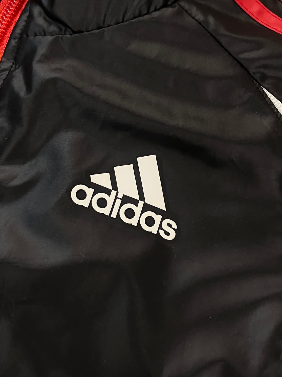 아디다스 슬림핏 바람막이 블랙 L #csz3172 상품이미지4