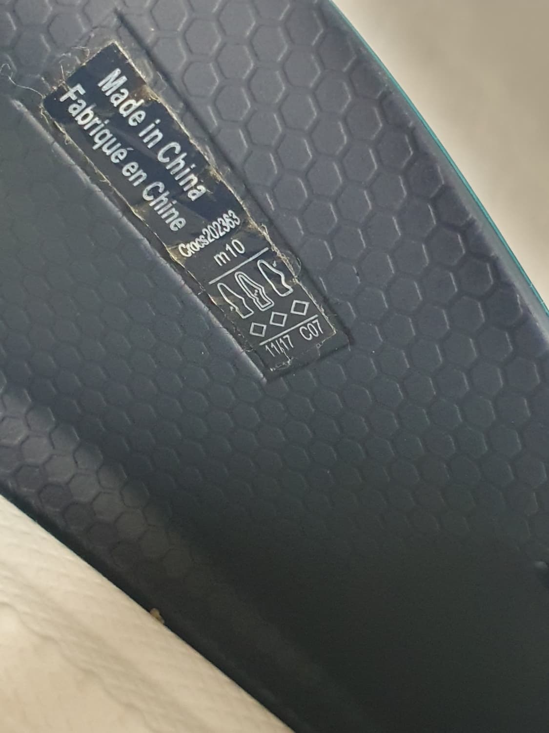 280mm 크록스 시티레인 로카 슬립온 네이비 화이트 상품이미지9