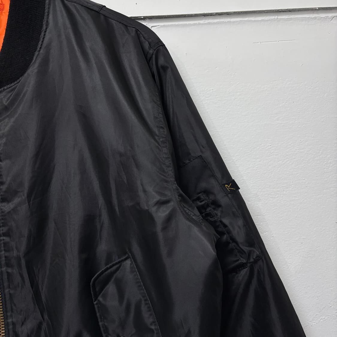 로스코 블랙 MA-1 항공점퍼 상품이미지3