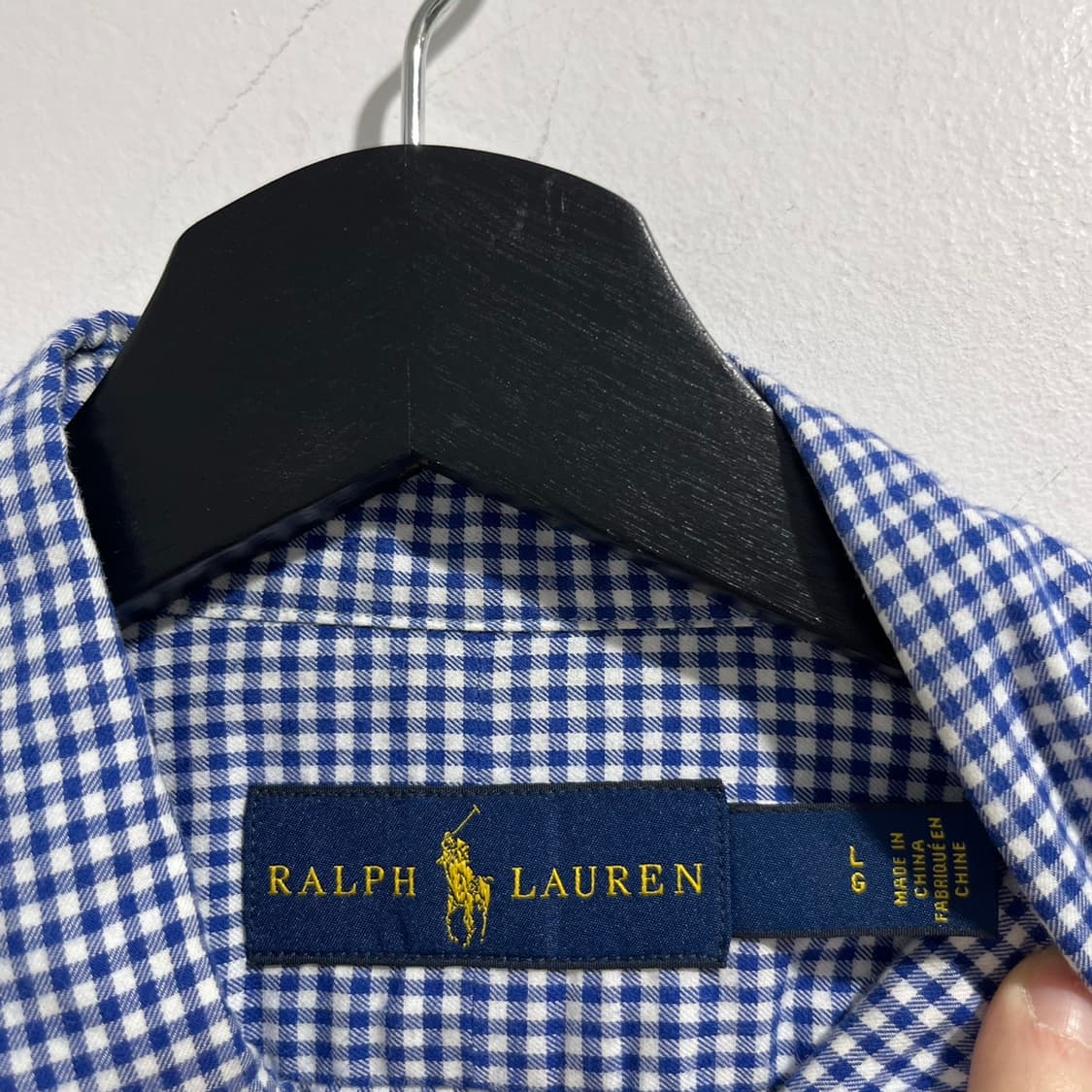 폴로 랄프로렌 체크 셔츠 b01 상품이미지5