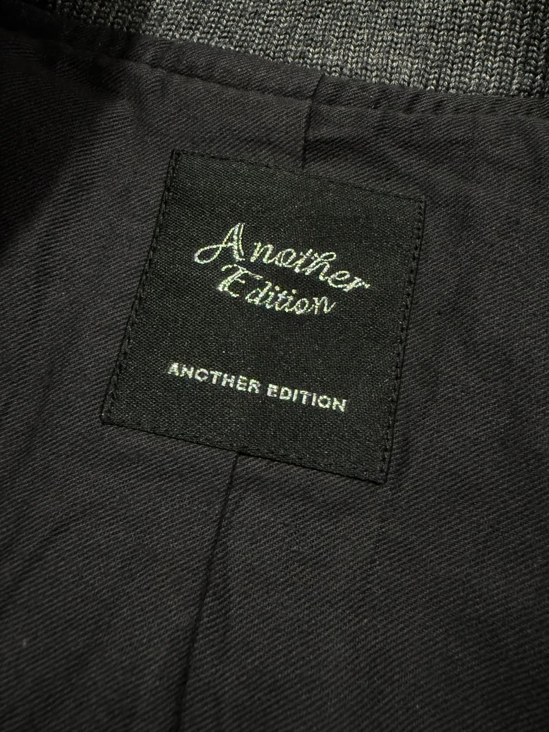 Another Edition 어나더 에디션 암패치 리얼레더 자켓 상품이미지3