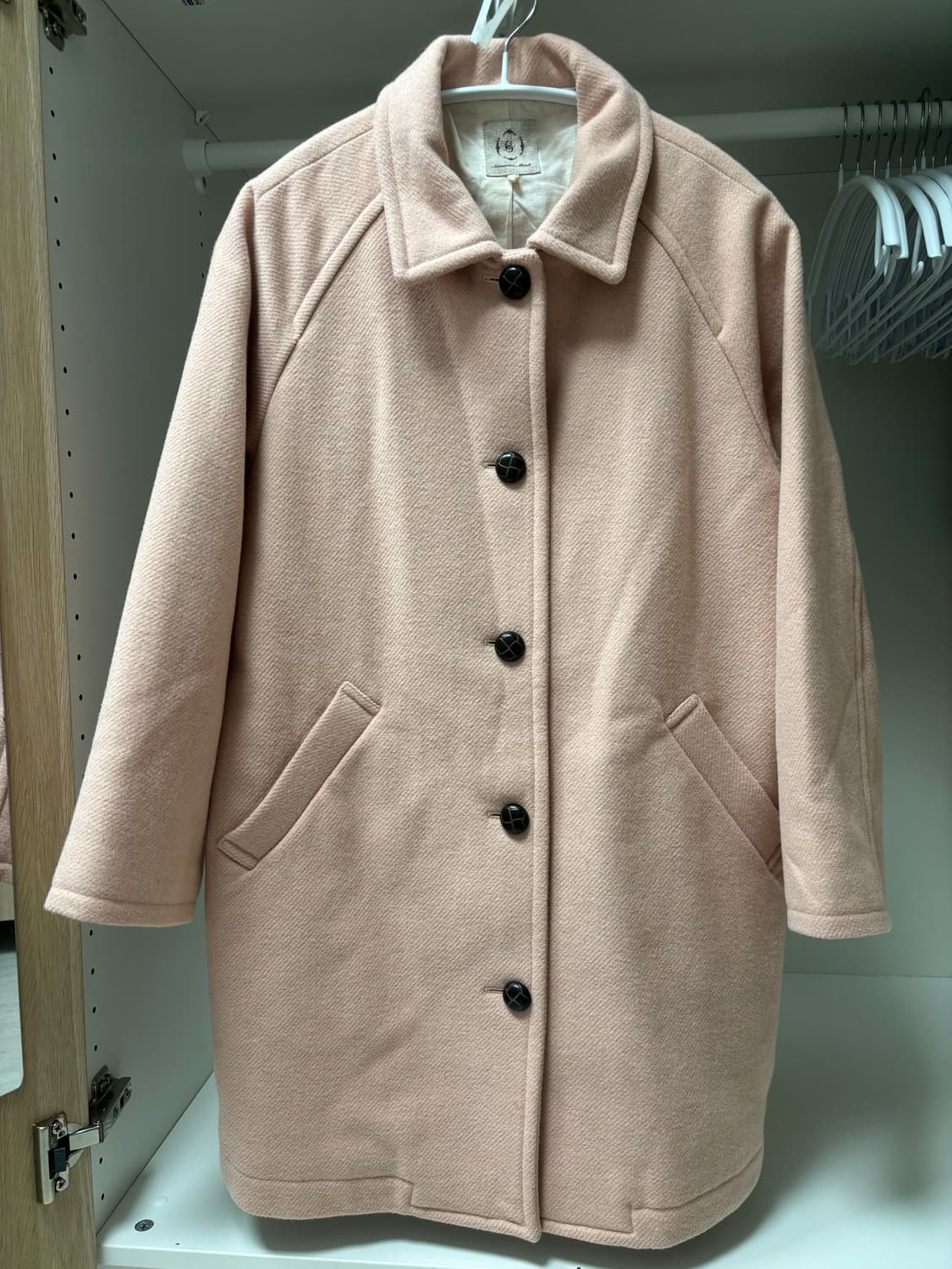 samansa mos2 사만사 모스2 핑크 미디 코트 모리걸 일브 상품이미지1