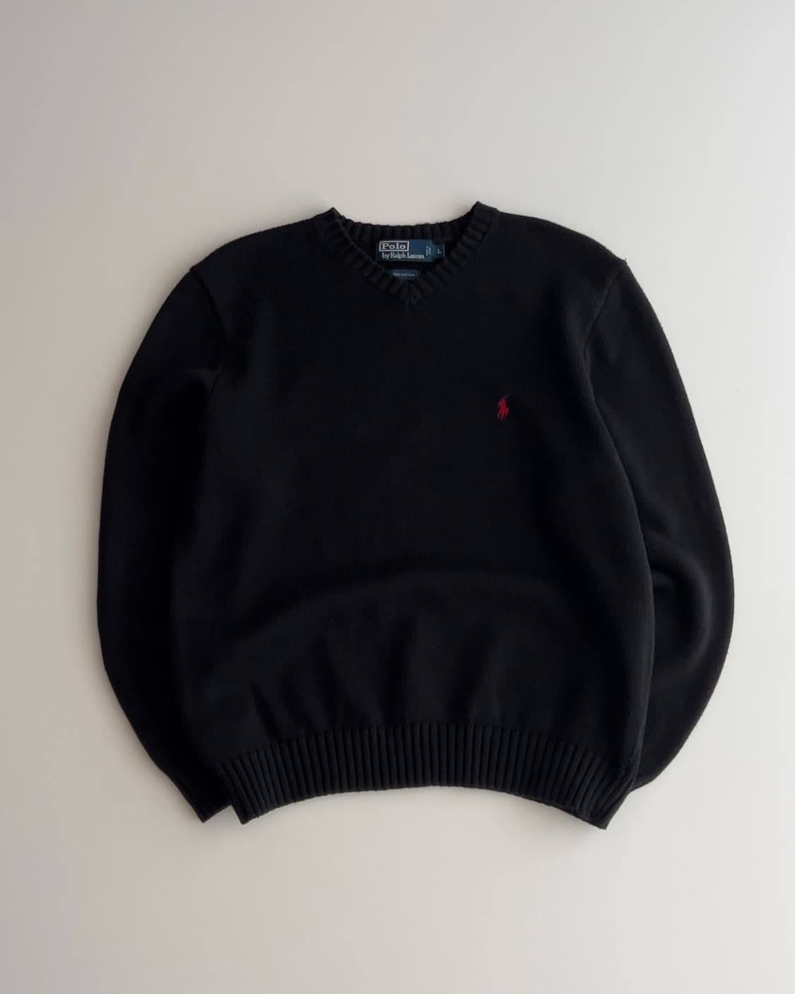 폴로 랄프로렌 브이넥 니트 L 상품이미지1