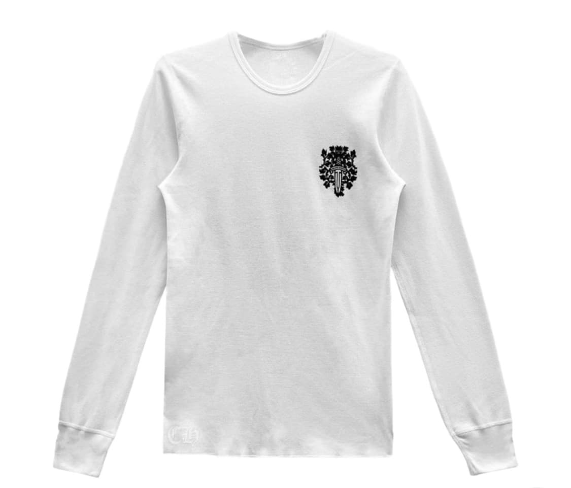 크롬하츠 / 대거 와플 써멀 롱슬리브 티셔츠 / 화이트 / L 상품이미지2