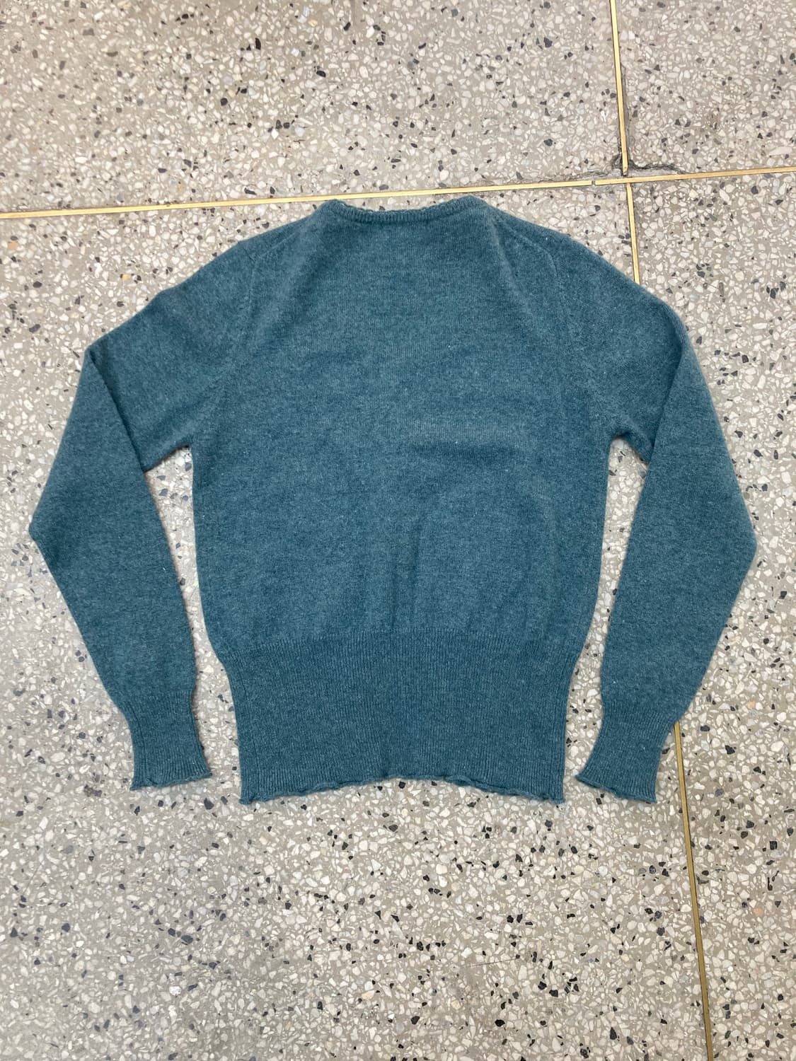 어두운 민트 가디건 상품이미지3