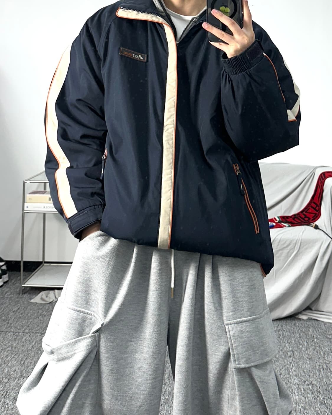 아식스 90s 올드스쿨 점퍼 L 상품이미지3