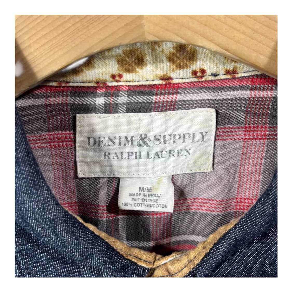 [Denim And Supply] 랄프로렌 패치워크 웨스턴 셔츠 상품이미지6
