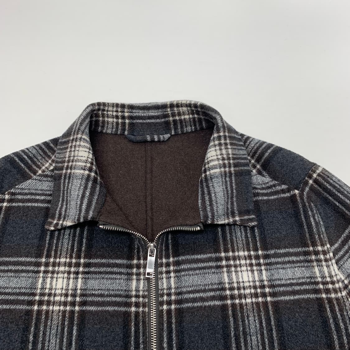 ZARA 자라 체크 모직자켓 상품이미지2