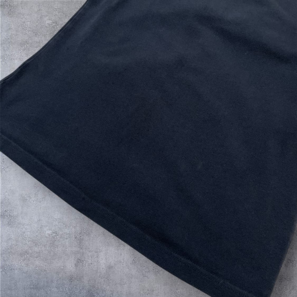 바버 인터내셔널 Barbour 네이비 로고 반팔 카라티 M 상품이미지6