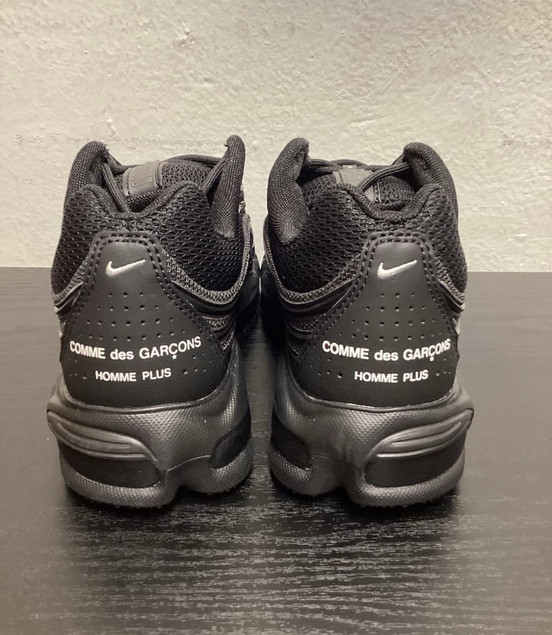 [235사이즈나이키 x 꼼데가르송 옴므 플러스 에어맥스 TL 2.5 블랙 상품이미지3