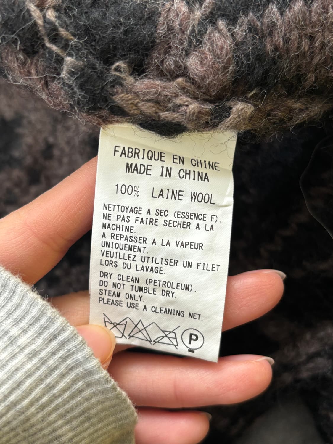 Y’s 요지야마모토 오픈 카라 가디건 상품이미지8