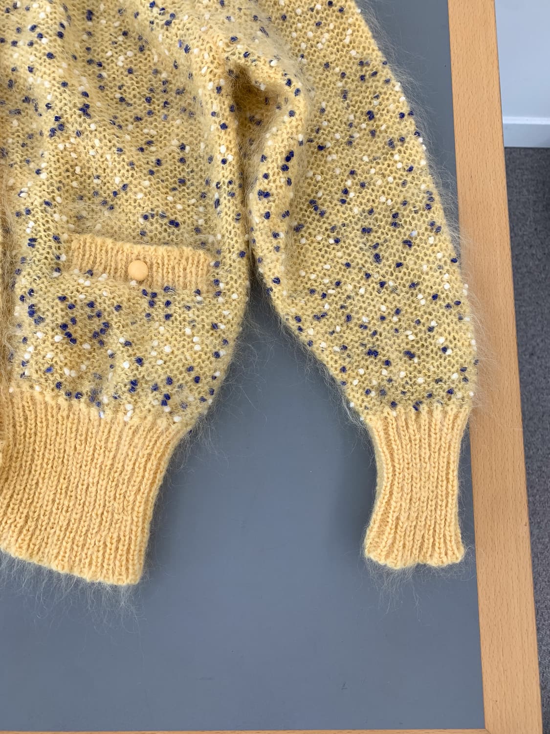  JPN 모헤어 니트 가디건 W100-105 상품이미지7