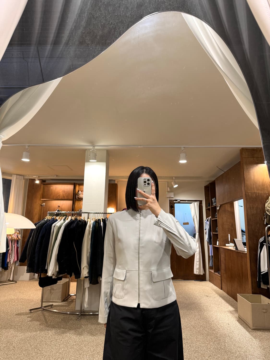 PRADA 프라다 리네아 로사 테크 자켓 상품이미지2