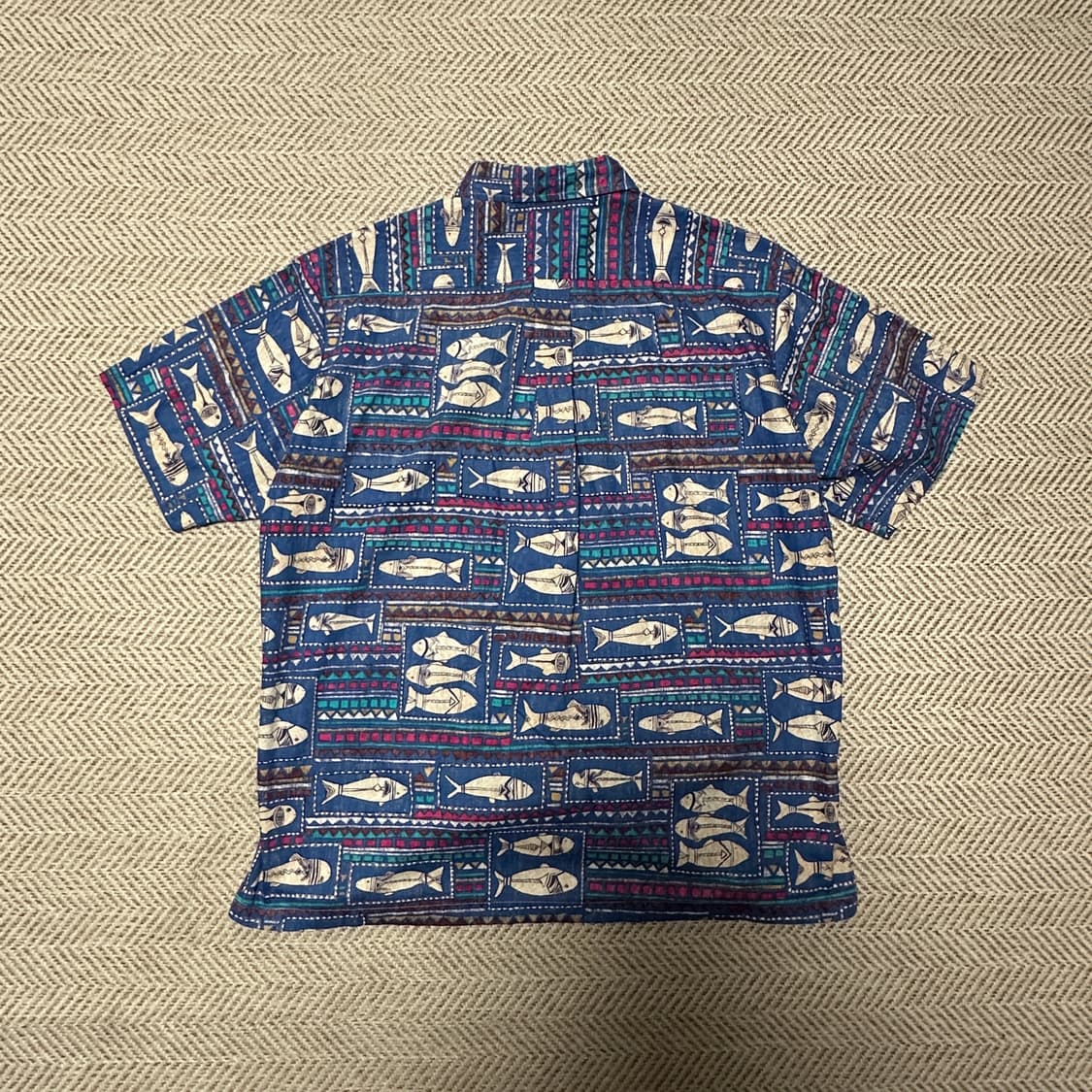 VINTAGE usa made hawaiian shirt 상품이미지2