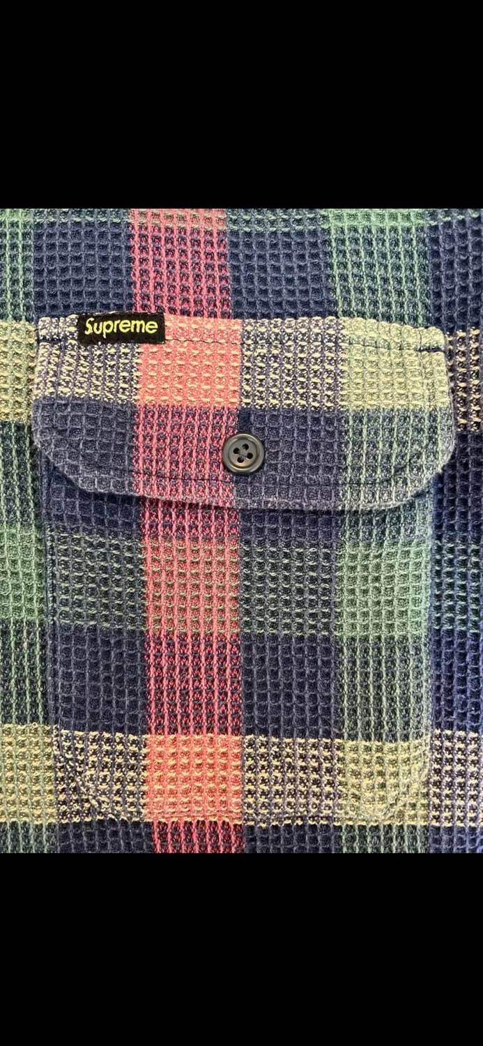 Supreme waffle hoodie shirts 상품이미지4