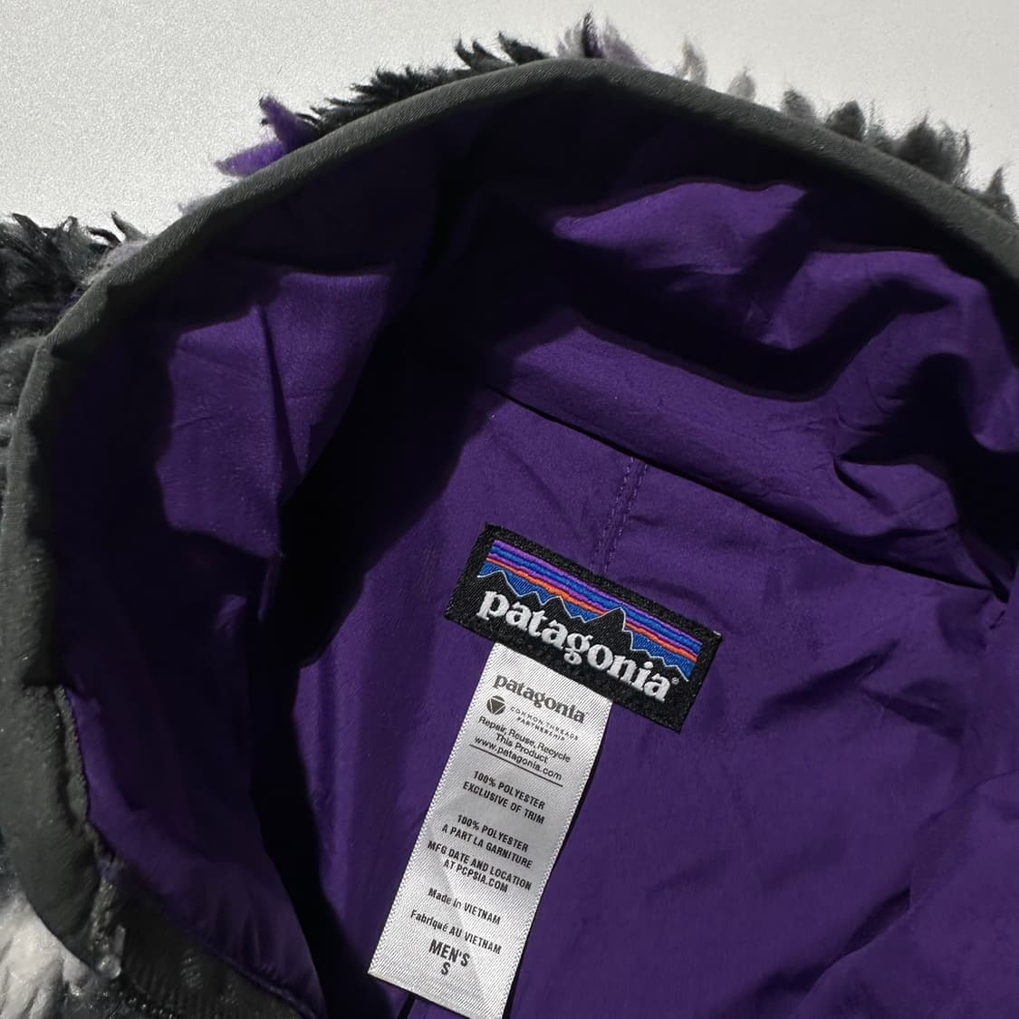 파타고니아 딥파일 레트로 아즈텍 패턴 후리스 플리스 자켓 상품이미지4