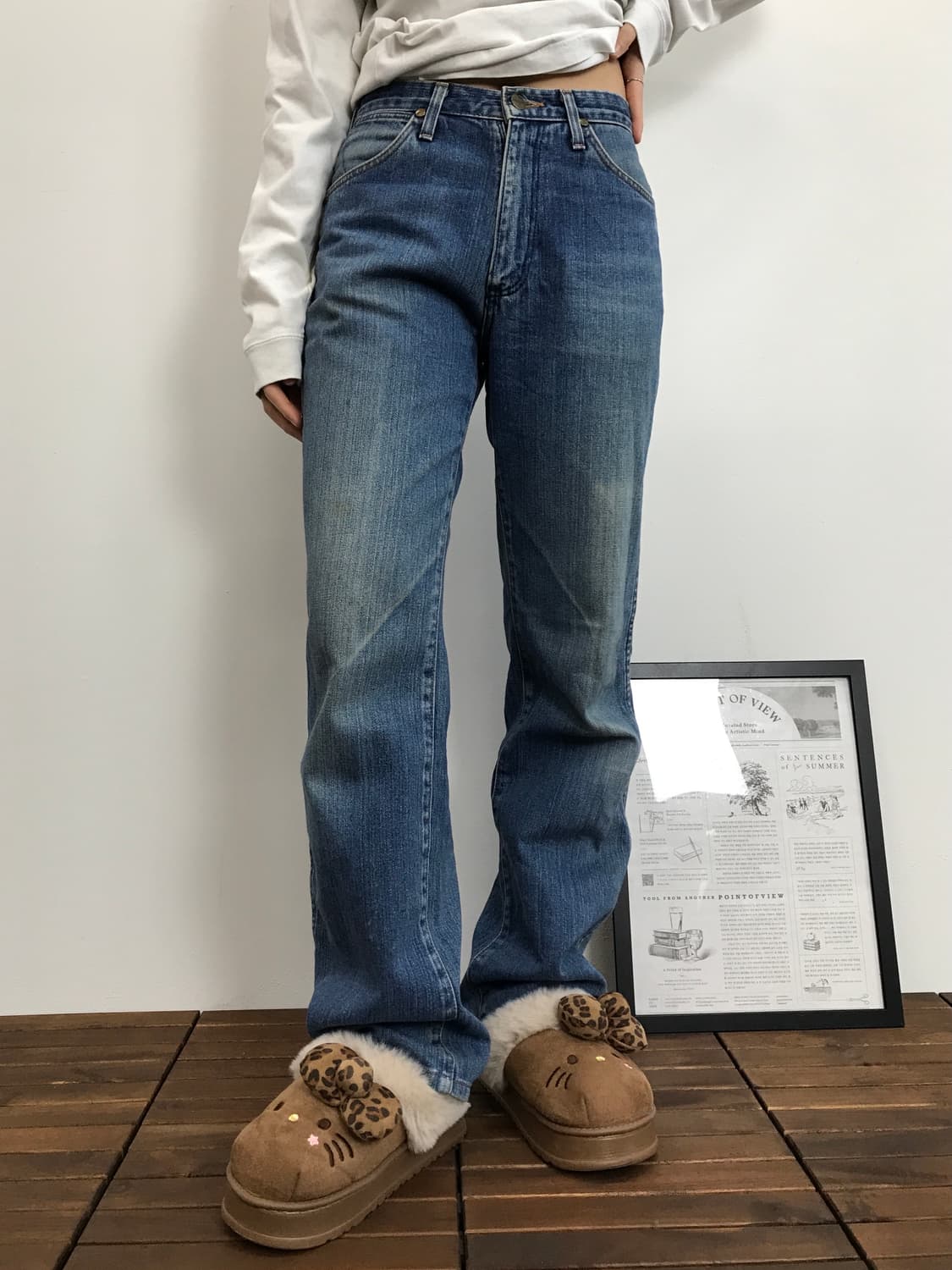 Wrangler Vintage Denim Pants 상품이미지1