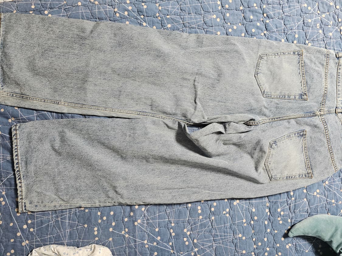 토니웩 와이드 연청 데님 28 상품이미지3