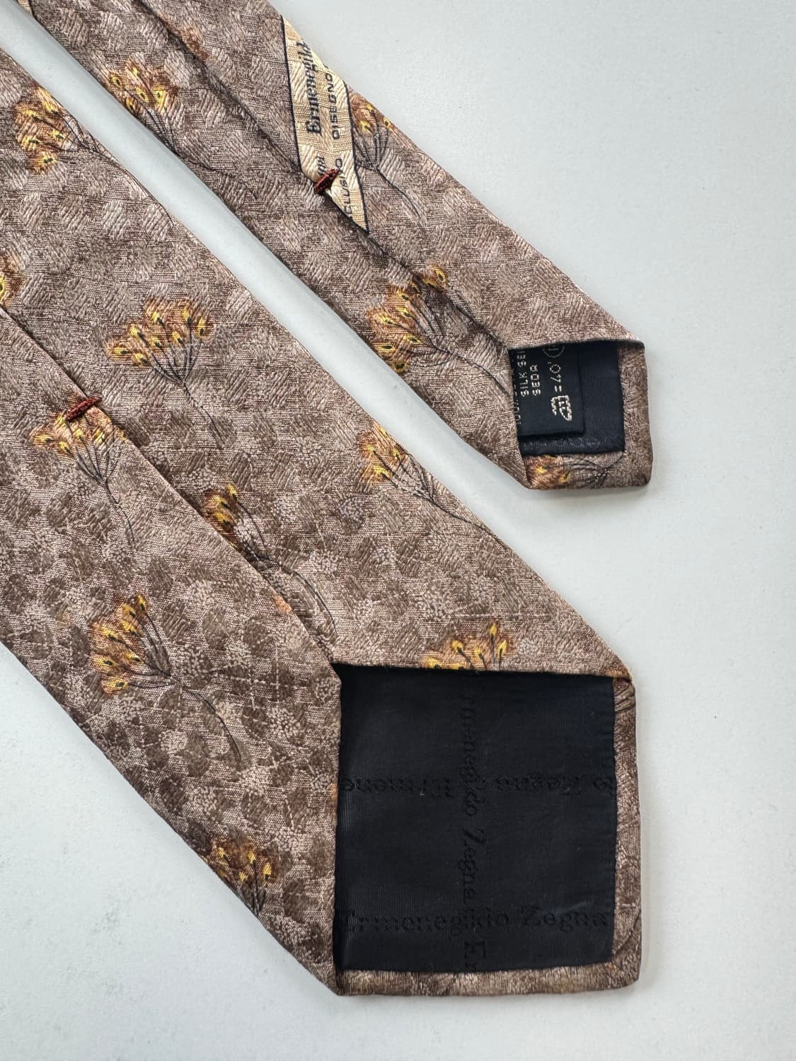 에르메네질도 제냐 (Ermenegildo zegna) 실크 넥타이 9cm 상품이미지5