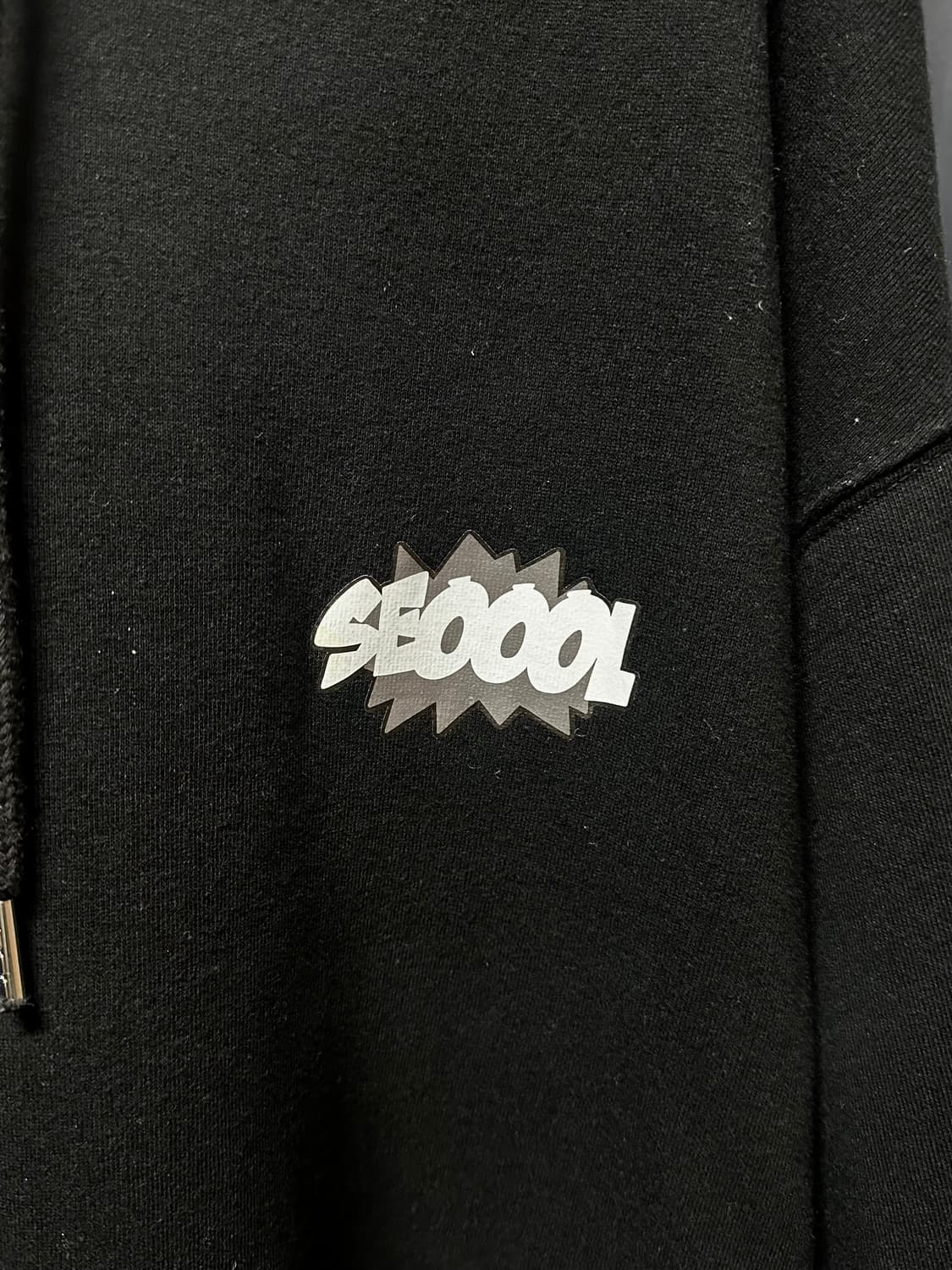 (새상품) 서우르 서우르트리오후드티(검) L, XL 상품이미지4