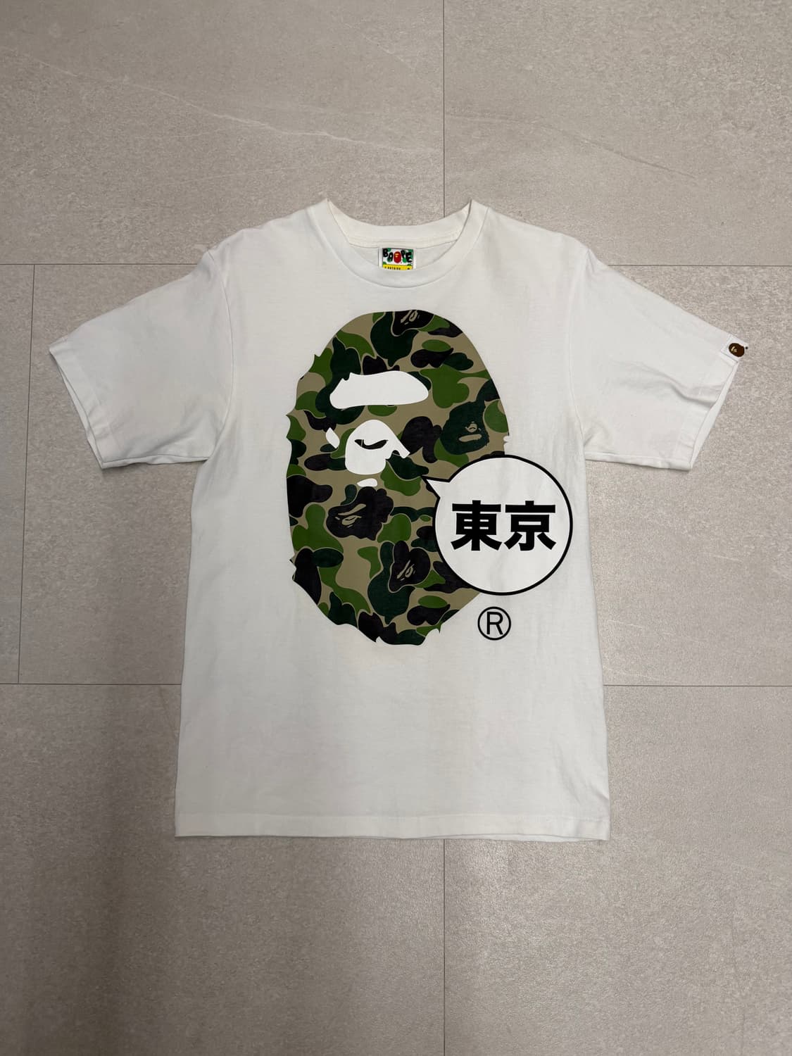 베이프 시티 도쿄 빅 에이프 헤드 티셔츠 반팔 상품이미지3