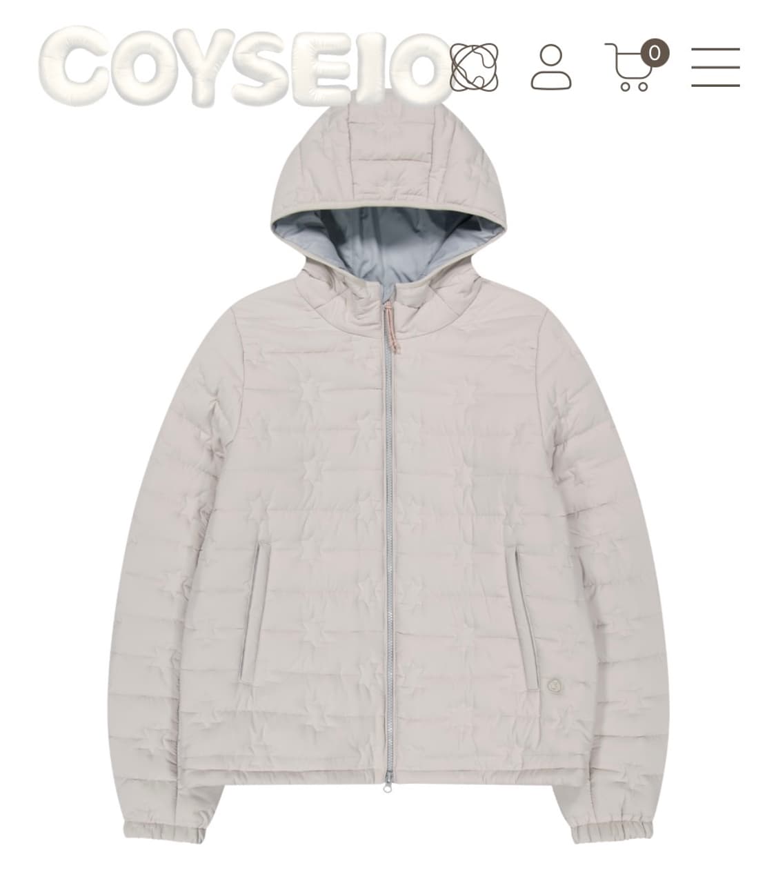 택o) coyseio 패디드 패딩 상품이미지1