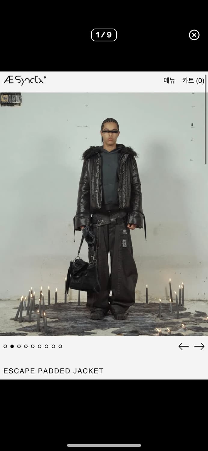 Aesynctx ESCAPE PADDED JACKET 상품이미지3