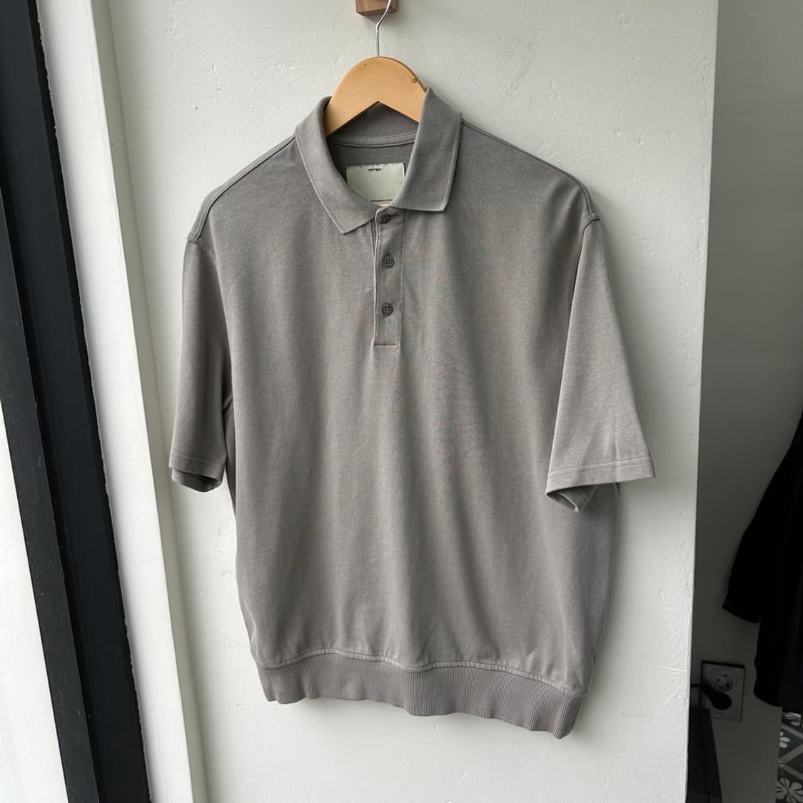 16758 - 포터리 그레이 반팔 카라티 상품이미지2