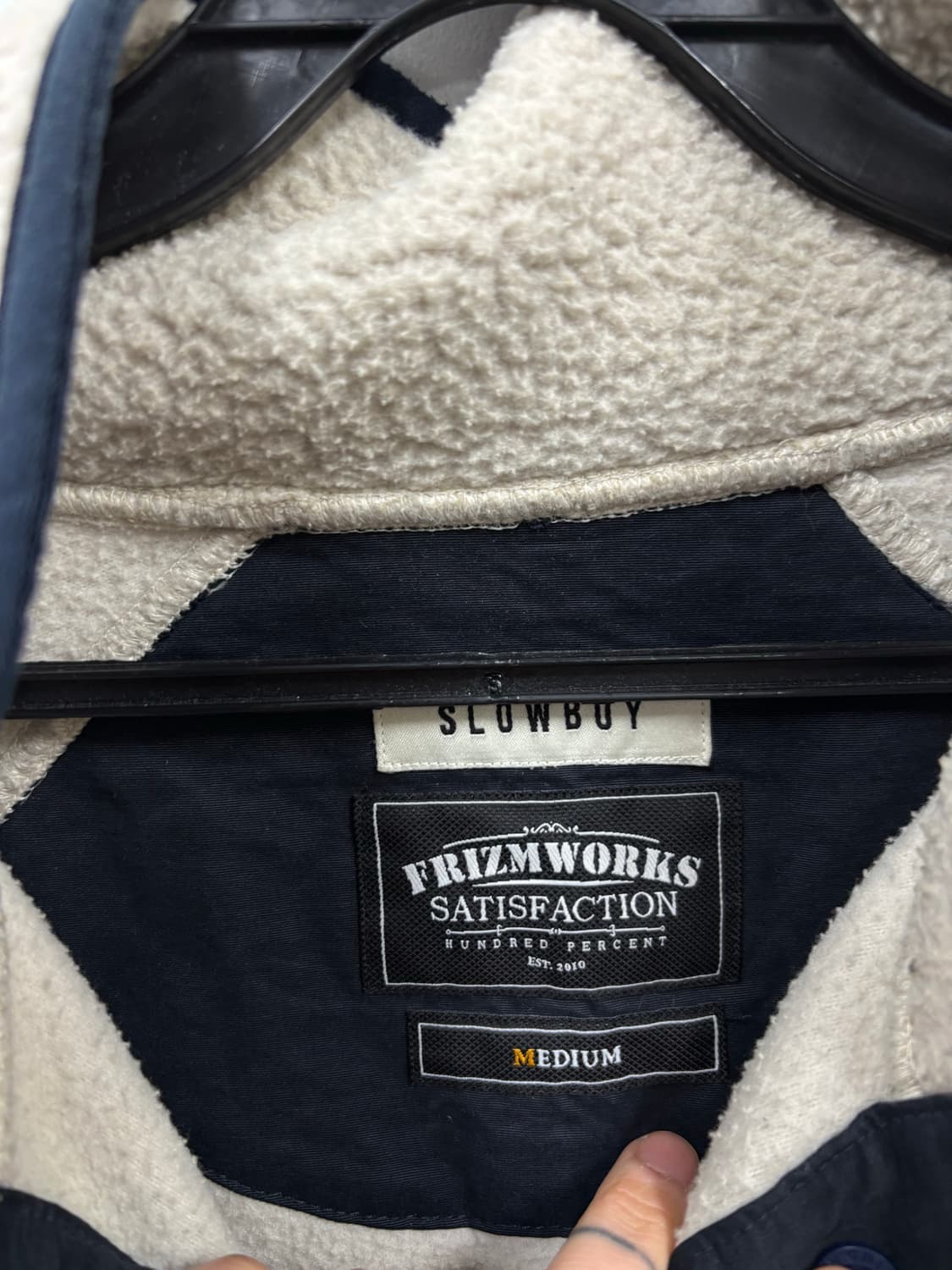 프리즘웍스 후리스아노락   상품이미지5