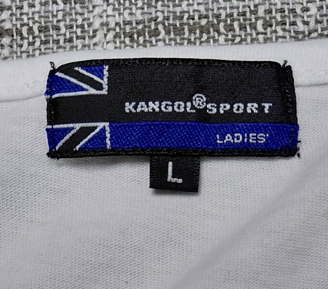 [L] 캉골 스포츠(KANGOL SPORT) 입체 글리터 로고 화이트 상품이미지5
