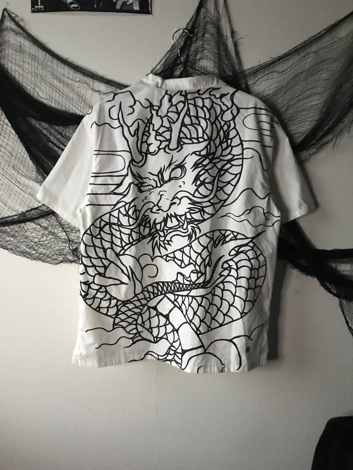 Oriental mood dragon printing shirts   상품이미지2