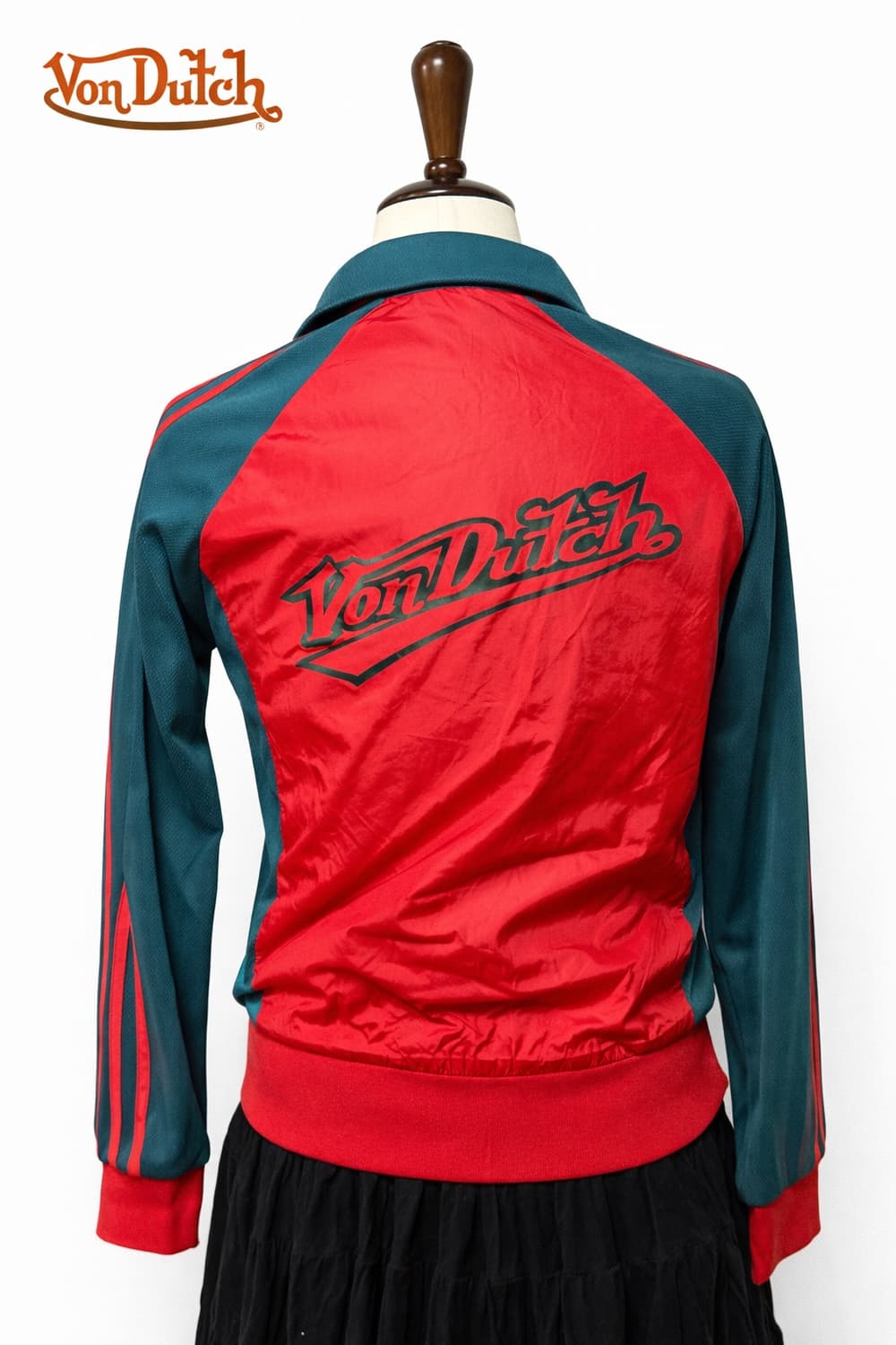 본더치 y2k 빈티지 배색 윈드브레이커 트랙집업 상품이미지2