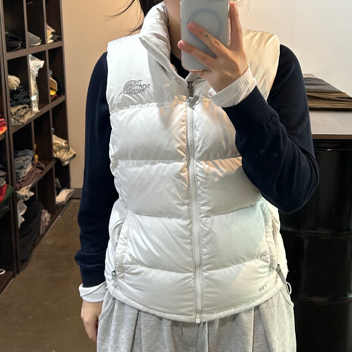 노스페이스 700 구스다운 패딩베스트 상품이미지9