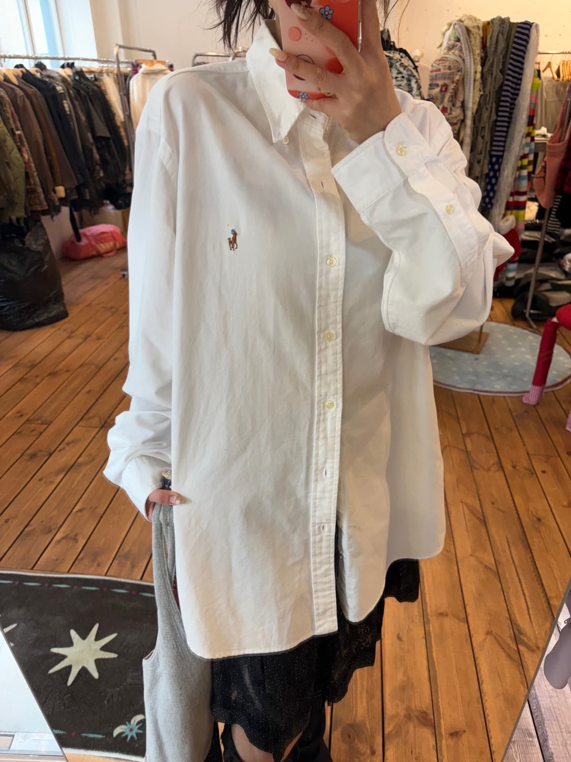 폴로 화이트 셔츠 상품이미지4