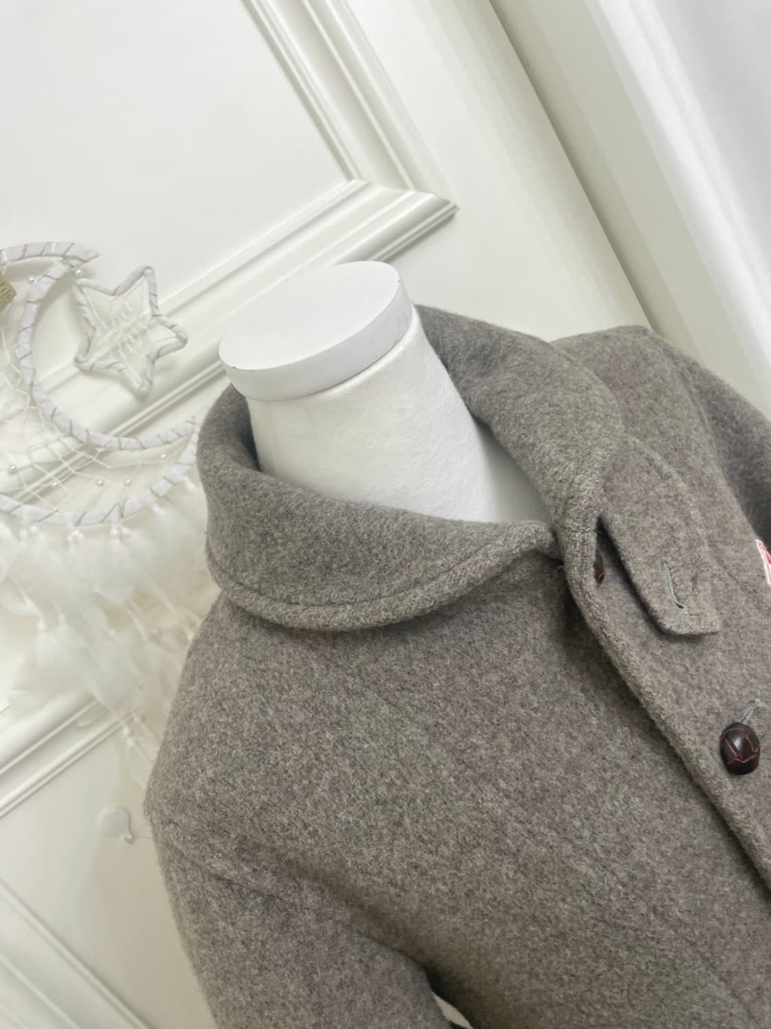 DANTON graybrown original wool coat 상품이미지7