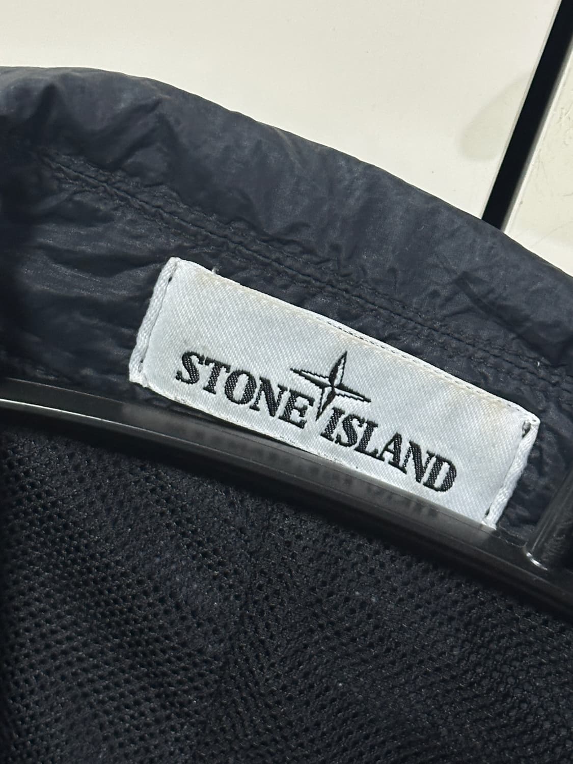 (백화점판) 스톤아일랜드 시어서커 TC 바람막이 블레이저 자켓 L 상품이미지4