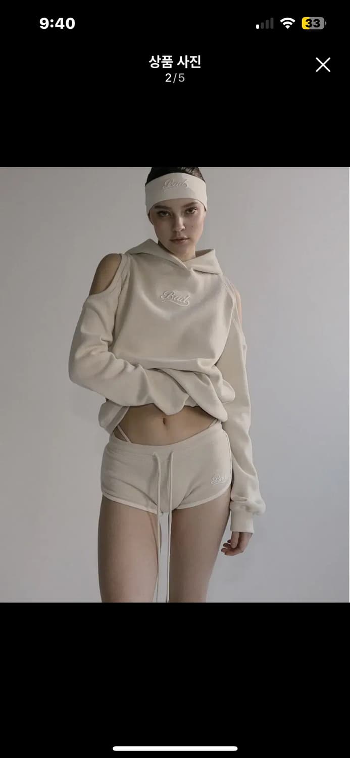 배드블러드 비욘드 소프트 컷아웃 후드 후드티 후드집업 상품이미지1