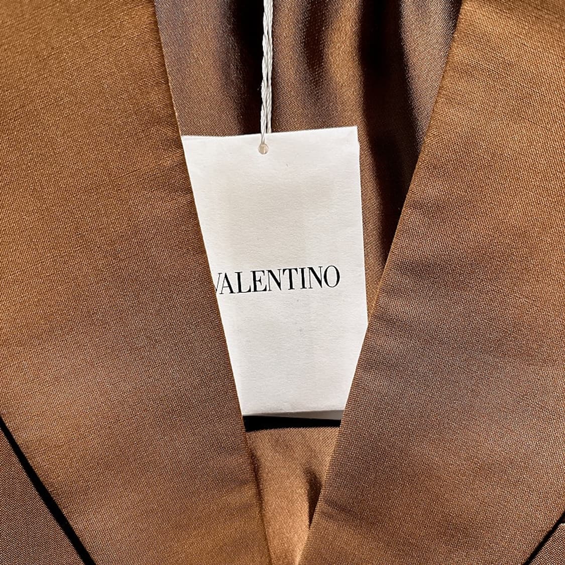 발렌티노 남성 브라운 울 싱글 자켓 85% 상품이미지3