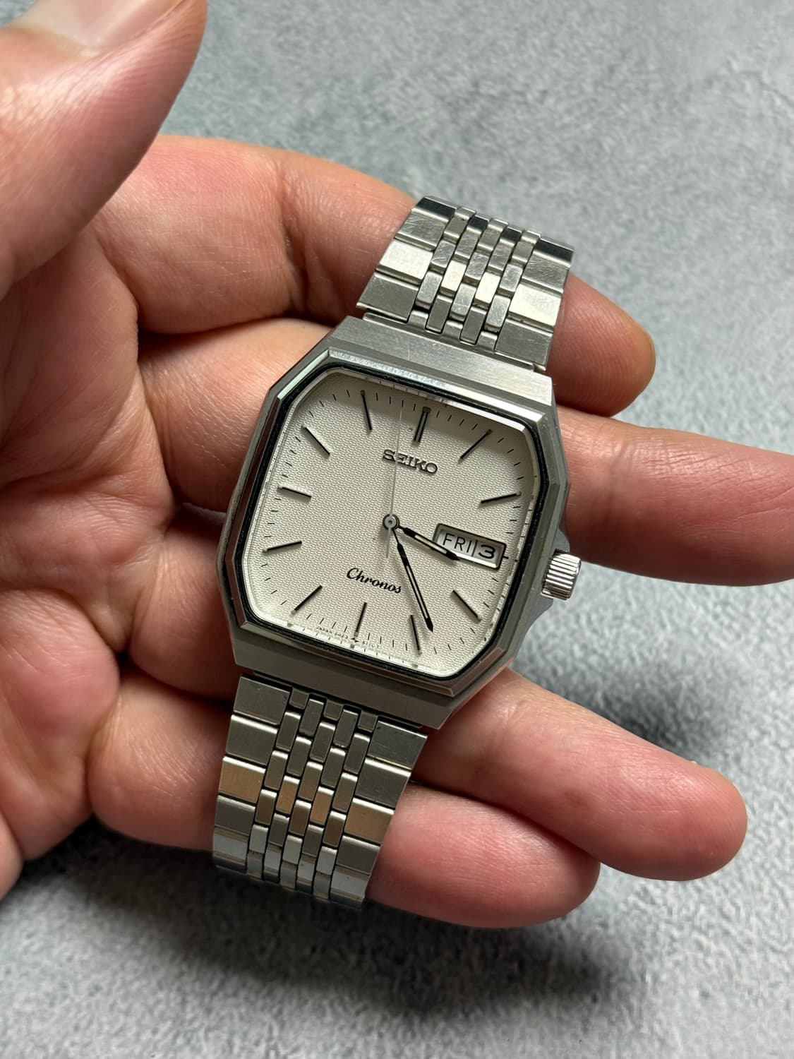 세이코 Seiko Chronos 스퀘어 데이 데이트 상품이미지1