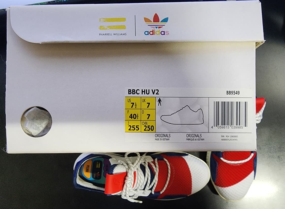 [255] 아디다스 퍼렐 BBC 테니스 휴 V2 HU 상품이미지2