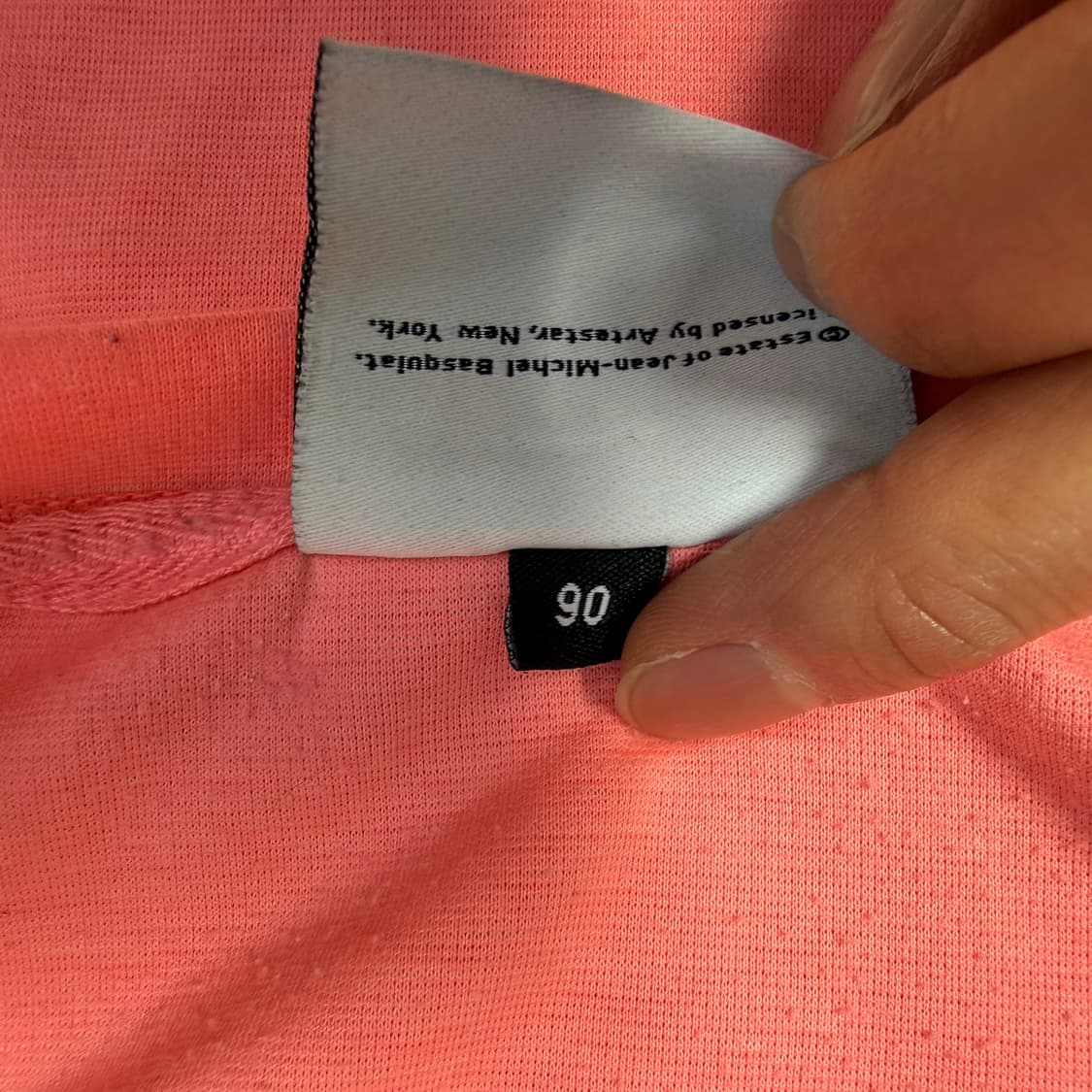 90 장미쉘바스키아 레터링 반팔티 0304T 상품이미지4