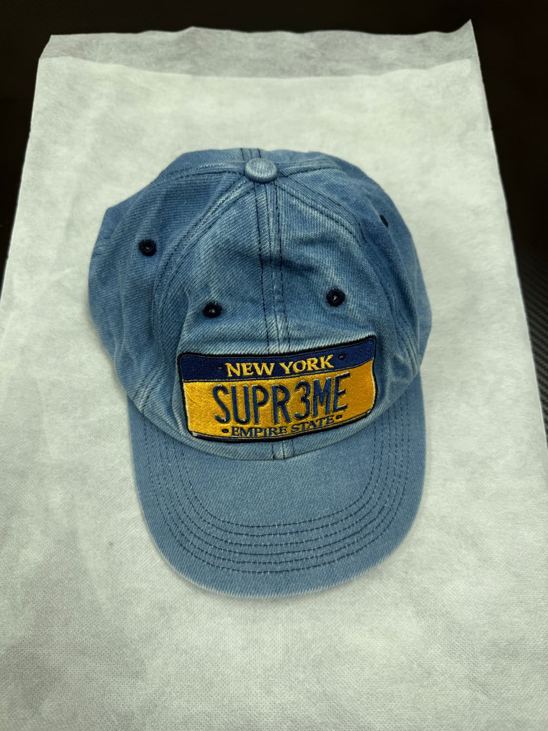 슈프림 라이센스 6패널 데님 캡 상품이미지1