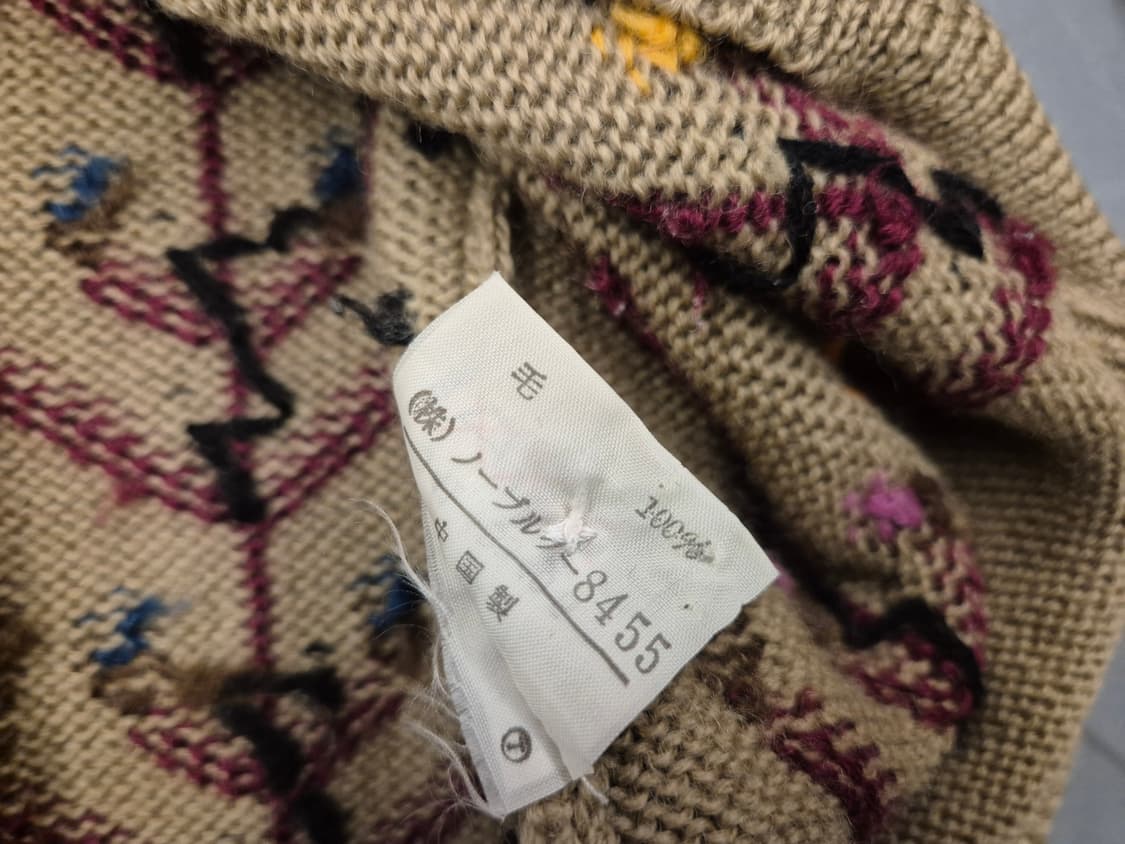 90s LA ROTONDA 플로랄 가디건 상품이미지8