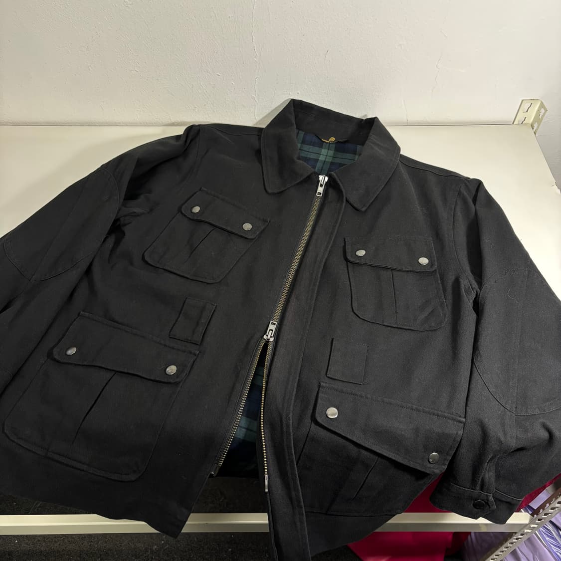 L 메티스 블랙 워크자켓 상품이미지1