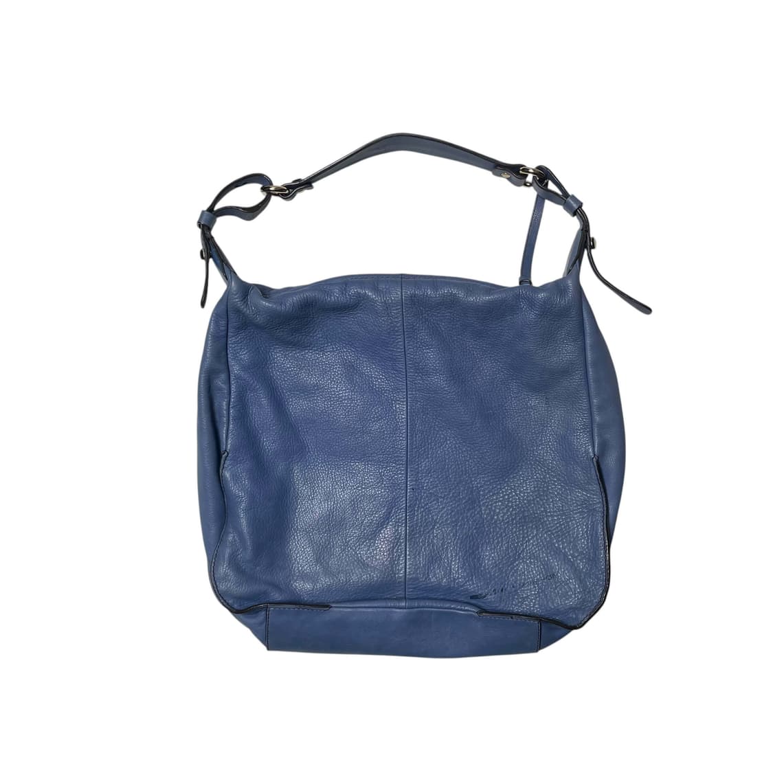 Francescobiasia 화살 스티치 블루레더백 상품이미지6