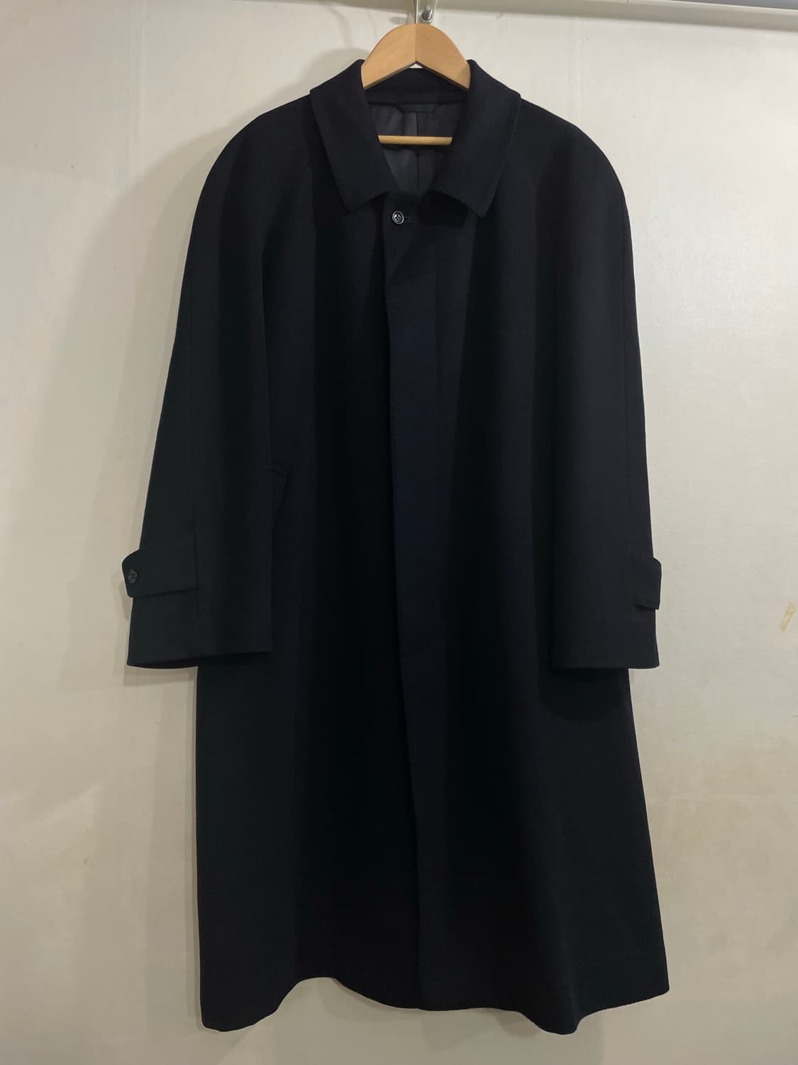 일본판 100% 캐시미어 발마칸 코트 상품이미지2