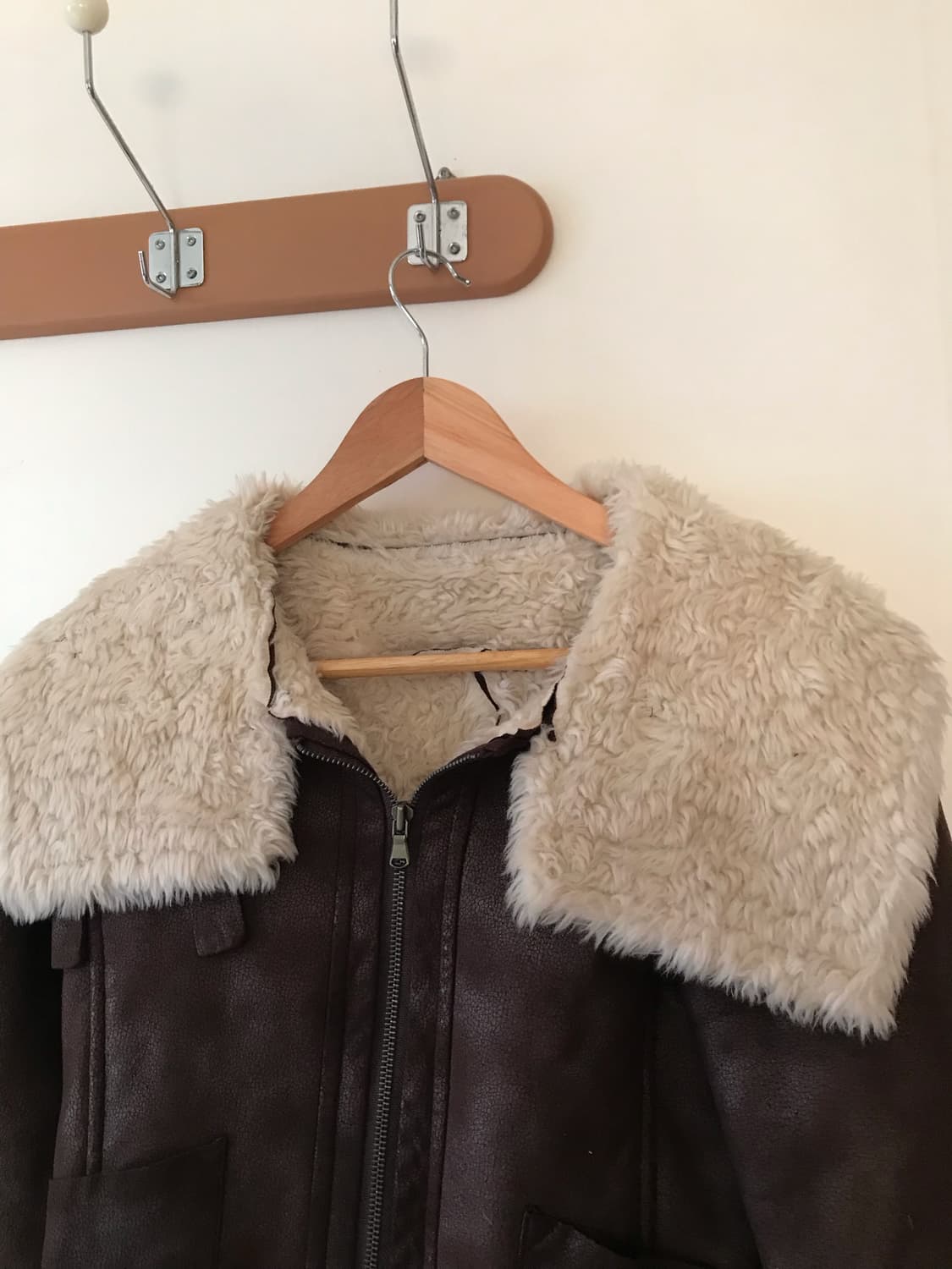 히피 크롭 무스탕 상품이미지5