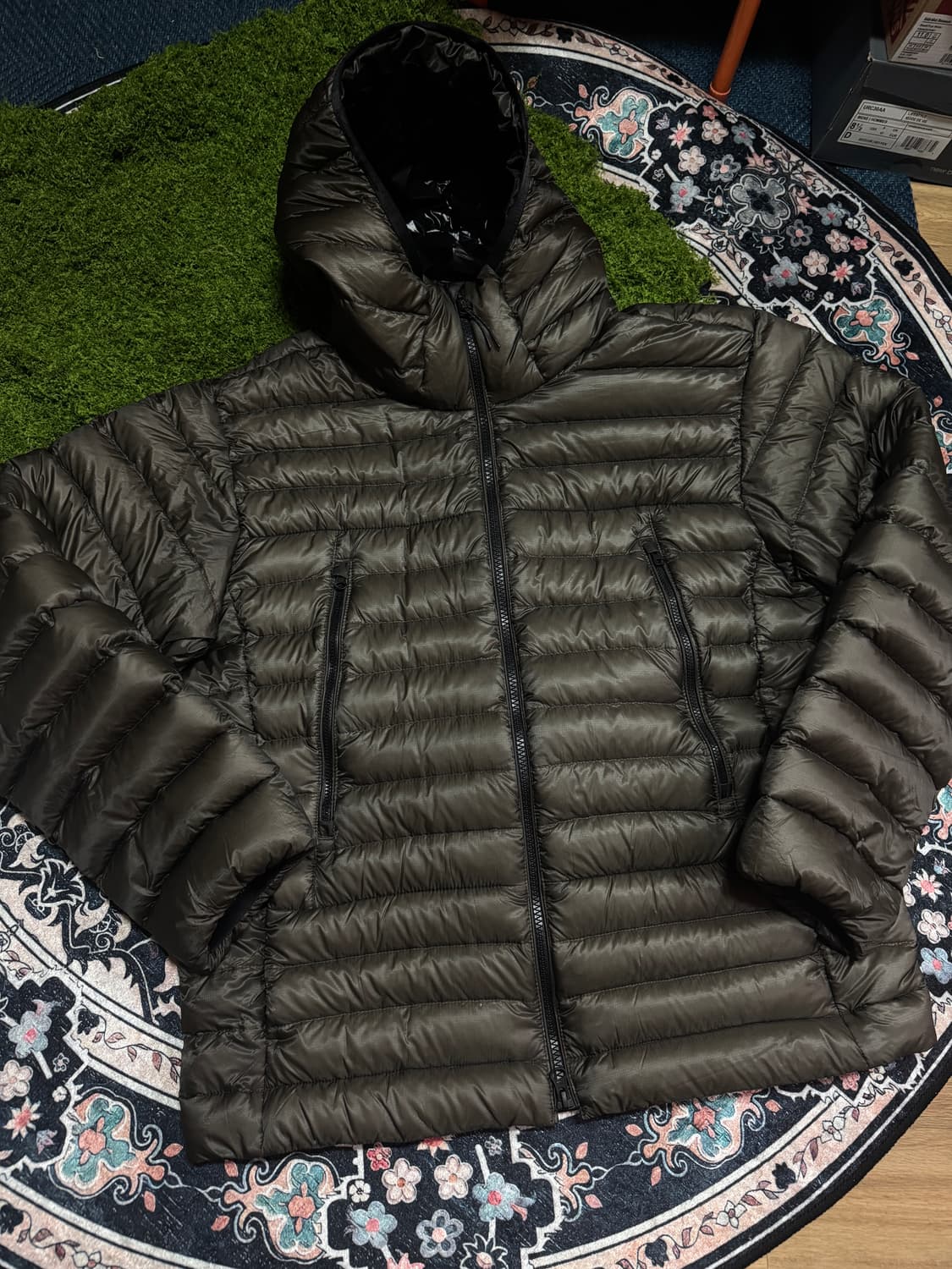 시티레저 시어 립스탑 후디드 라이트 다운 상품이미지1